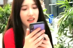 樱桃倩倩小姐姐,青春绽放的甜美女神